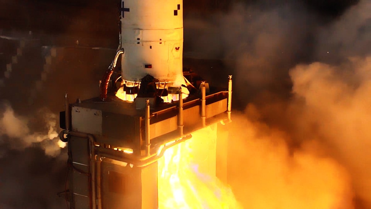 ABL RS1 static-fire test