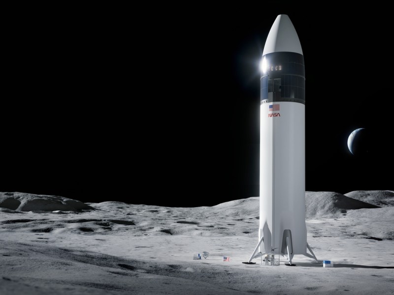 Starship HLS lander