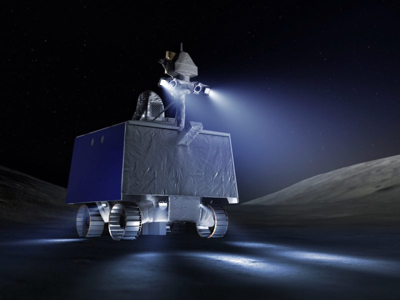 The VIPER lunar rover.